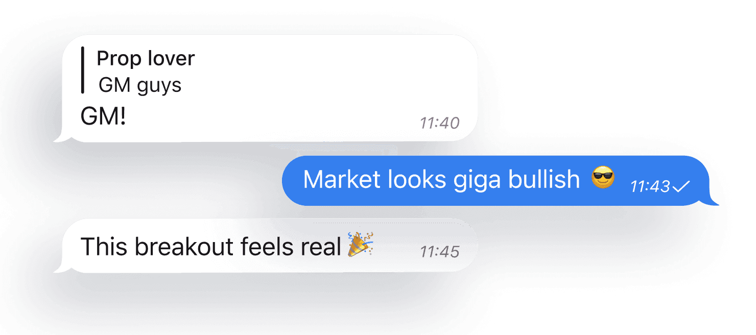 Active traders community — be part of the movement