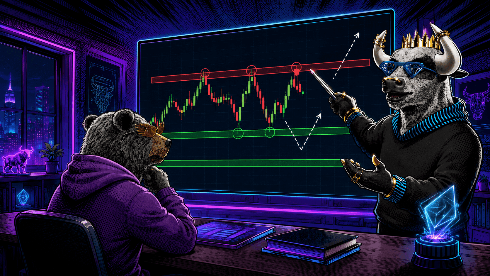Support and resistance levels